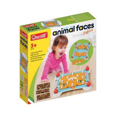 Juego Guess The Animal Face Puzzle 12 Animales