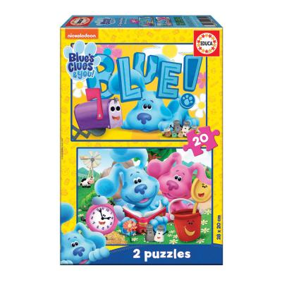 2x Puzzle 20 Blue´s Clues