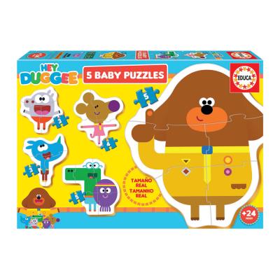 5 Baby Puzzles Hey Duggee