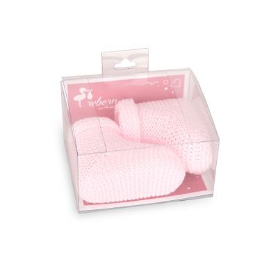 Pink Slipper Set Dolls 40-45 cm