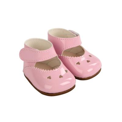 Reborn Pink Heart Shoe Set for Dolls 40 cm