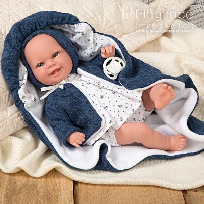 Elegance 35 cm with Weight Babyto Blue 731 with Blanket