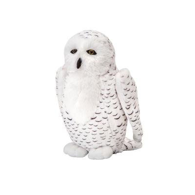 White Owl All About Nature Green Plush