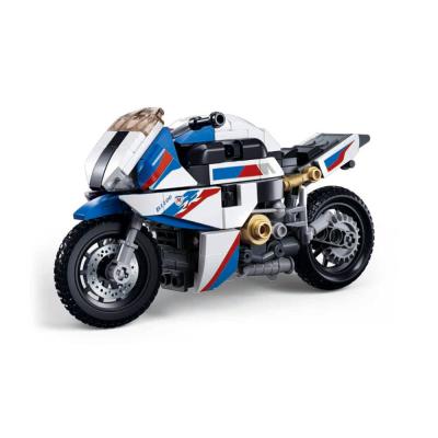 Model Bricks Motorcycle S1000MS 242 pcs