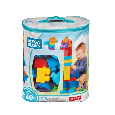 Mega Bloks Bolsa 80 Peças Azul