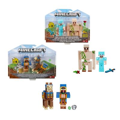 Minecraft Build a Block Pack 2 Assorted Figures