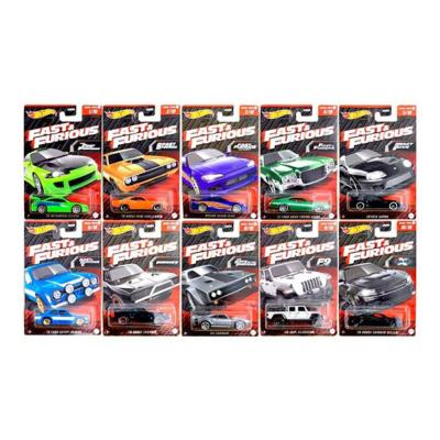 Hot Wheels Fast & Furious Toy Cars (Assorted Models)
