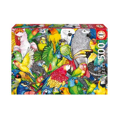 Puzzle 500 Parrots