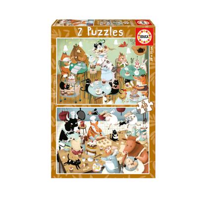 Puzzle Junior 2X48 Tales of the Forest