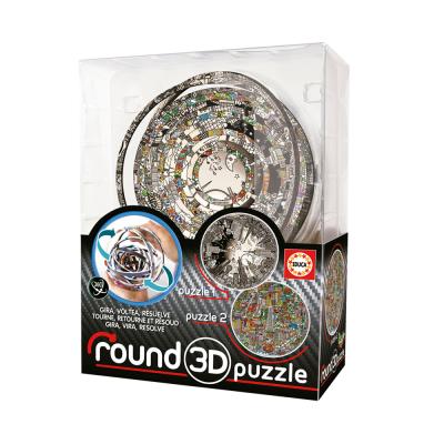 Round 3D Puzzle Charles Fazzino
