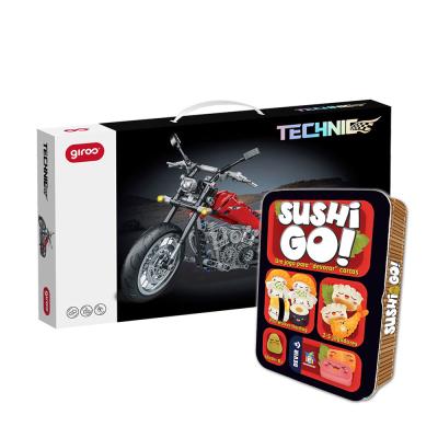 Giros2in1 Technic Cruise Motorcycle + Jogo Sushi Go