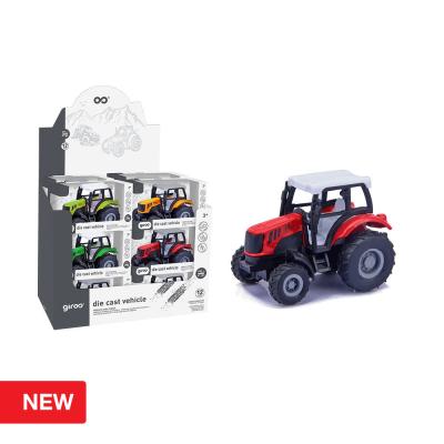 Giros P/B Tractor 4 Assorted 1:43 DIS-24
