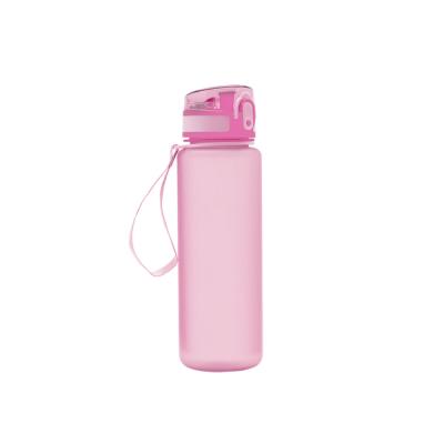 Powder Pink Brisk Bottle 600ml Pastel