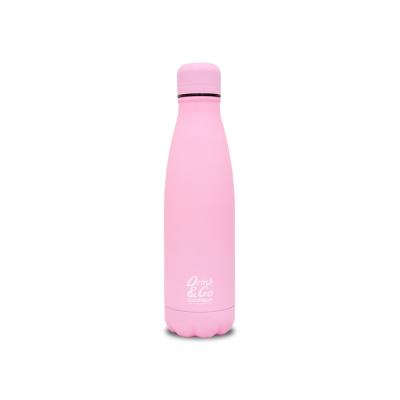 Powder Pink Thermic Bottle 500ml Pastel