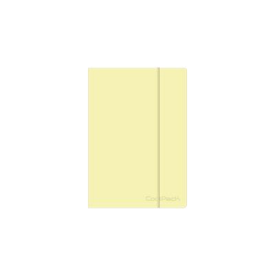 Powder Yellow Notebook A5 PU 60 Line Pastel