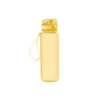 Powder Yellow Brisk Bottle 600ml Pastel