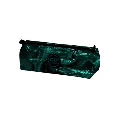 Emerald Glitter Tube Pencil Case