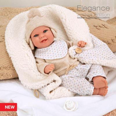 Elegance 35 cm with Weight Babyto Beige with Blanket