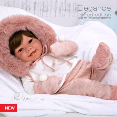 Elegance 45 cm with Weight Zoe Pink with Mittens