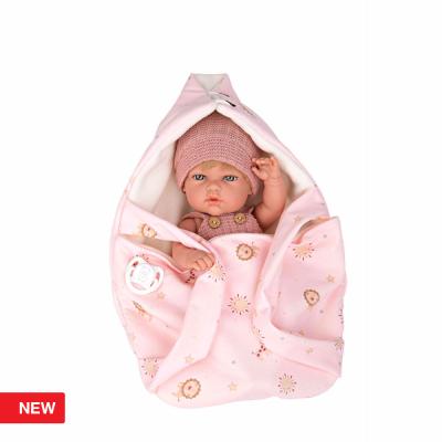 Elegance 30 cm Natal Pink with Baby Carrier