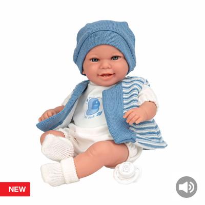 Elegance 35 cm Babyto Blue with Laughter Sound