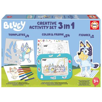 Educa Bluey 3 em 1 Atividades Criativas