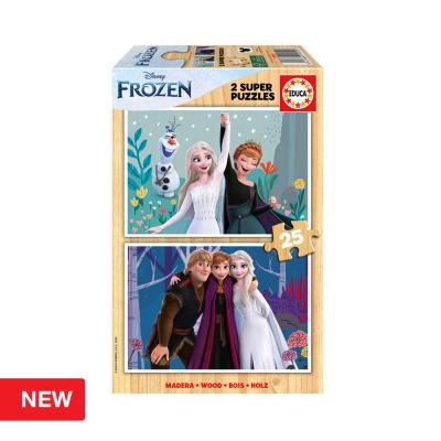 2x Super Puzzle 25 Madeira Frozen