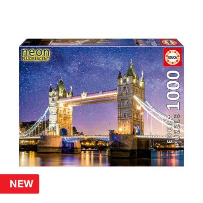 Puzzle 1000 Tower Bridge, Londres ´Neon´