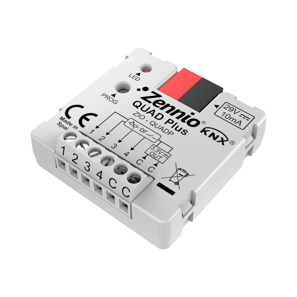 MODULO 4 ENTRADAS BINÁRIAS ANALÓGICO/ DIGITAL KNX | Bifase