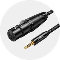 Canon (XLR) ↔ JACK