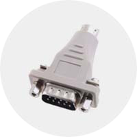 DB9 <-> PS/2, RJ45
