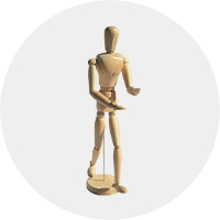 Wooden Mannequin