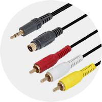 RCA ↔ JACK - SVIDEO