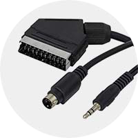 SCART ↔ JACK - SVIDEO