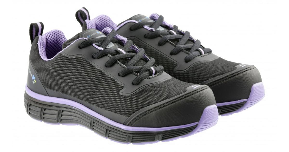 MILDE Safety Shoes Black/Purple S1 (Size 42) - HOGERT | Castro ...