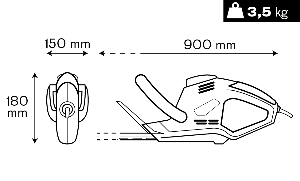 Desenho técnico do produto