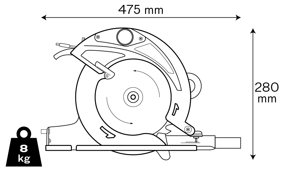 Desenho técnico do produto