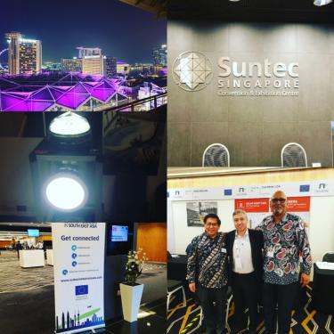 Chatron was in Singapore in a Business Mission.