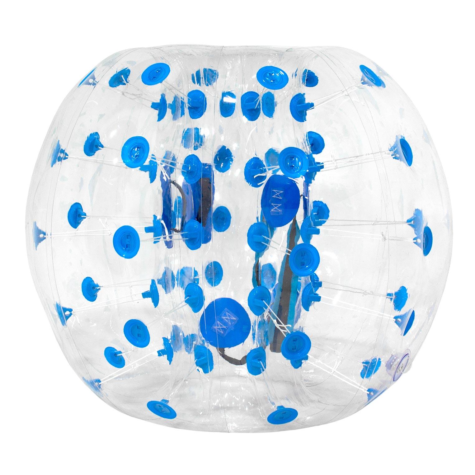 Bumper Ball 1.5m Blue/Clear PVC