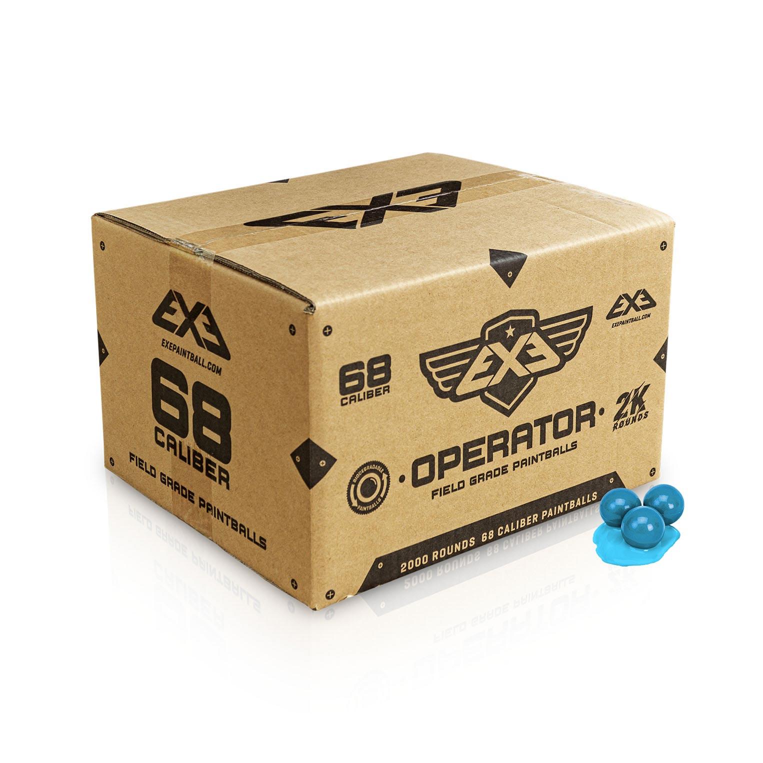 Paintballs EXE Operator Cal. 68  Blue/Blue