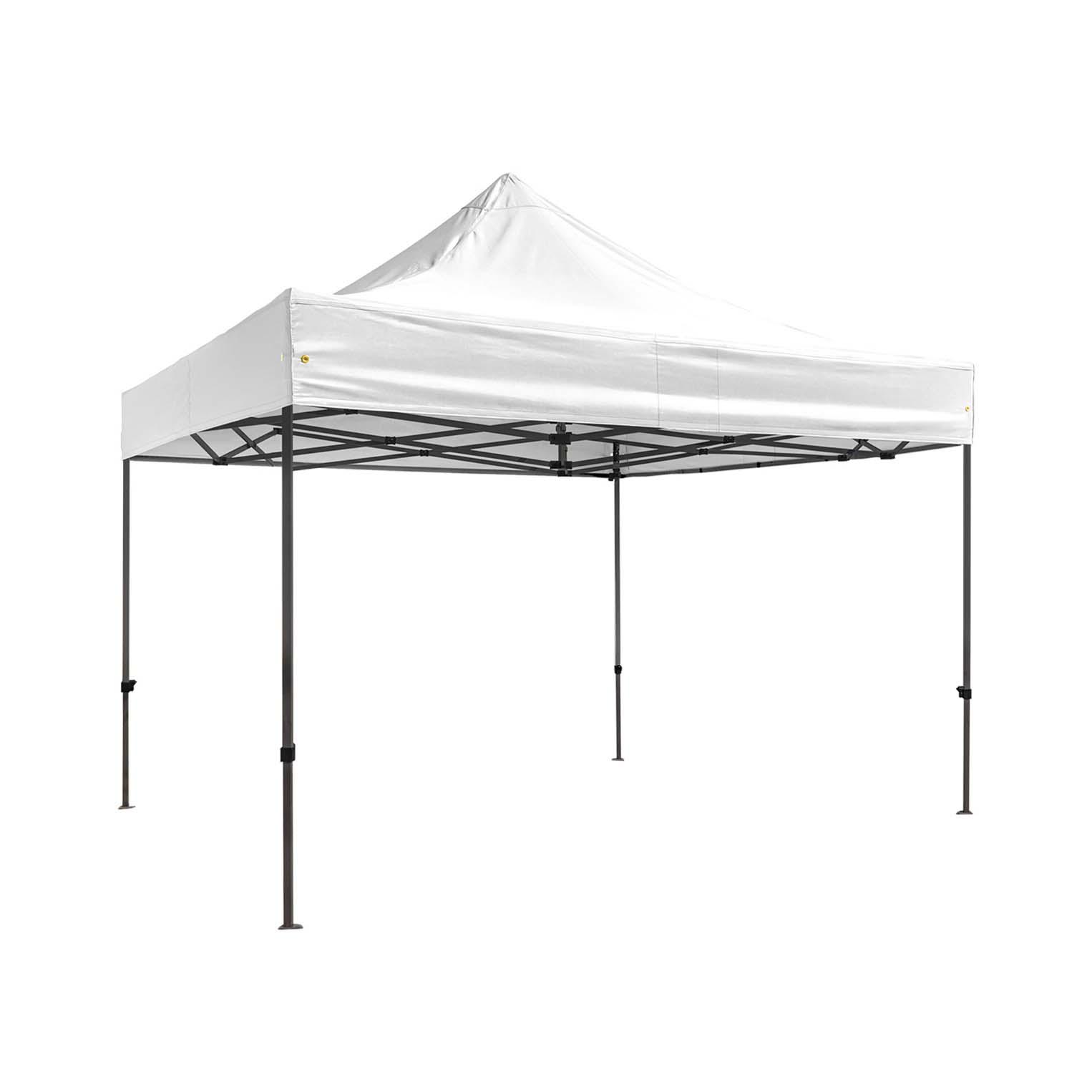 Steel Pop-Up Tent Standard 3x3 White