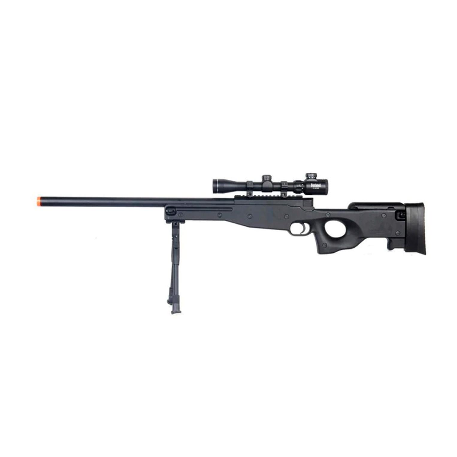 Double Eagle M59P Airsoft Sniper Rifle w/ Scope and Bipod