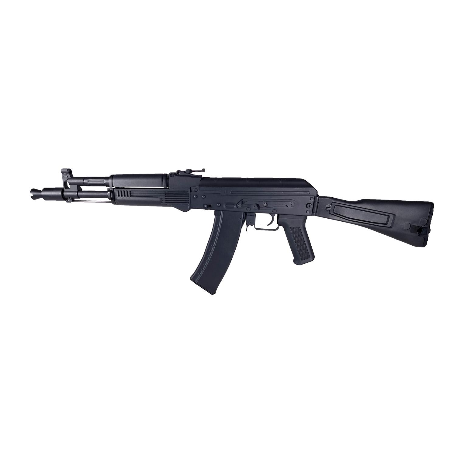 AKS-105 black steel AEG 6 mm 450 BBS