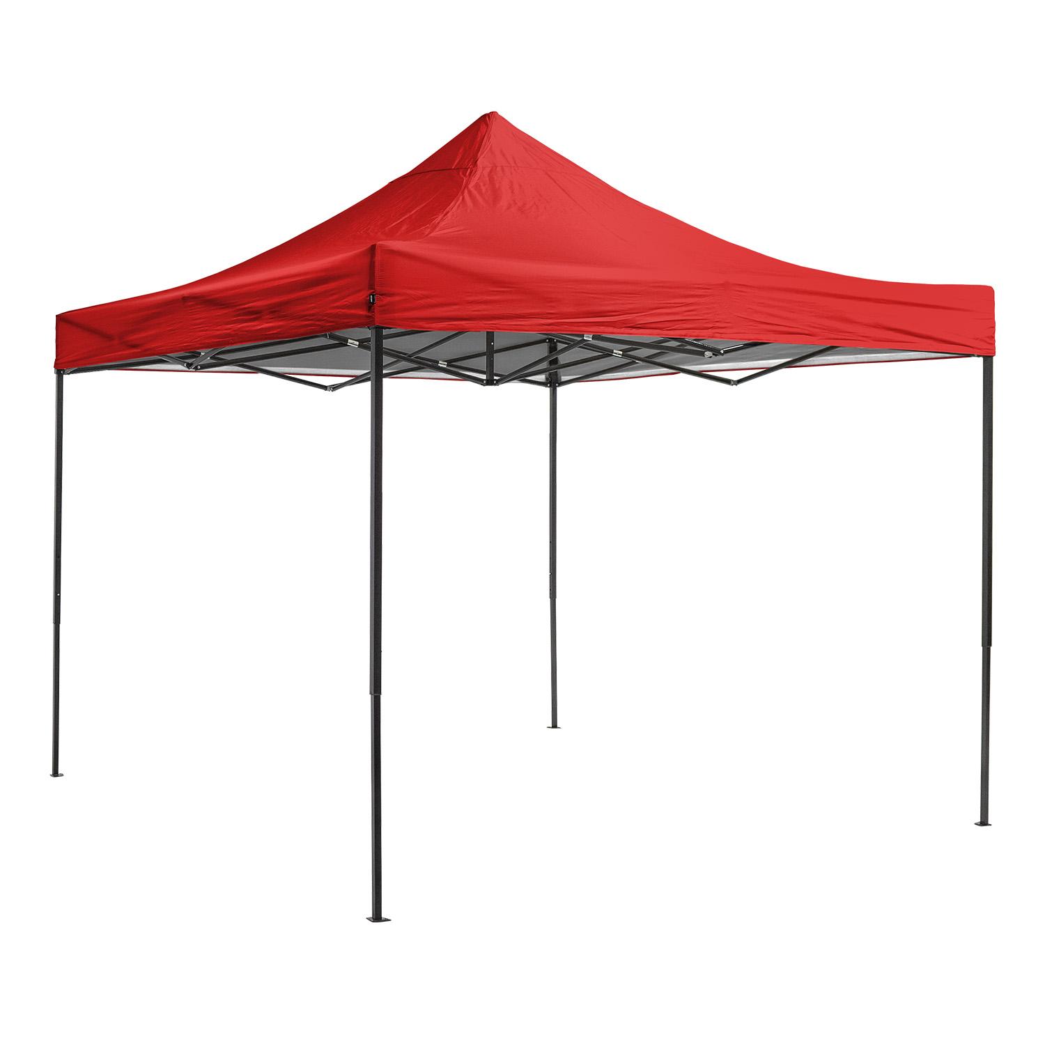 Tenda Pop-Up Standard 3x3 vermelha