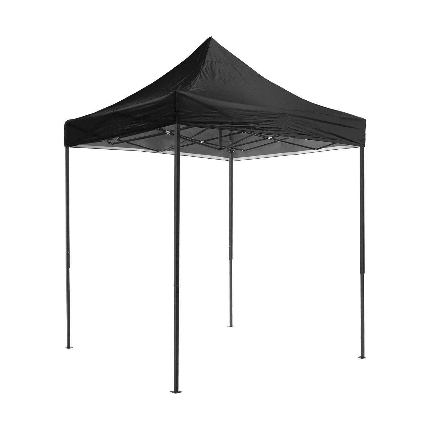 Tent Pop-Up Steel Basic 2x2 Black