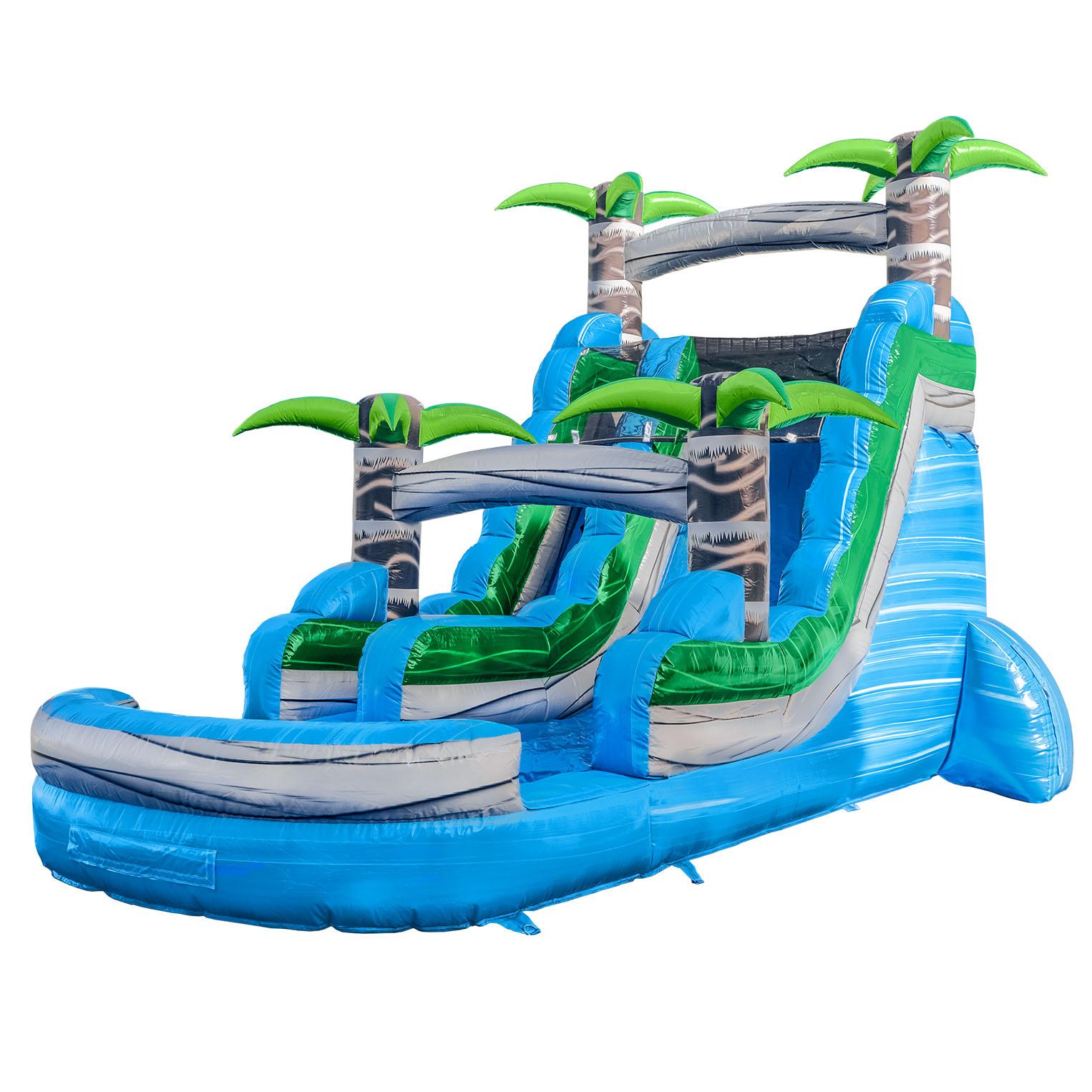 Inflatable Slide Paradise with Pool