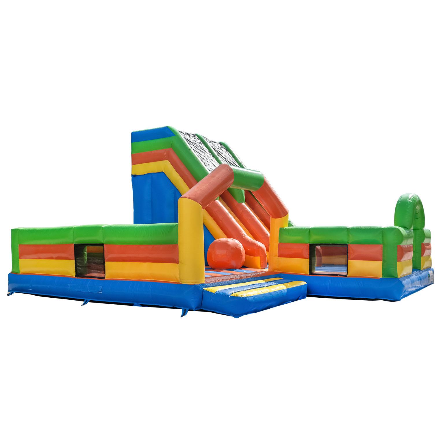 Inflatable Mega Playground w/ Slide