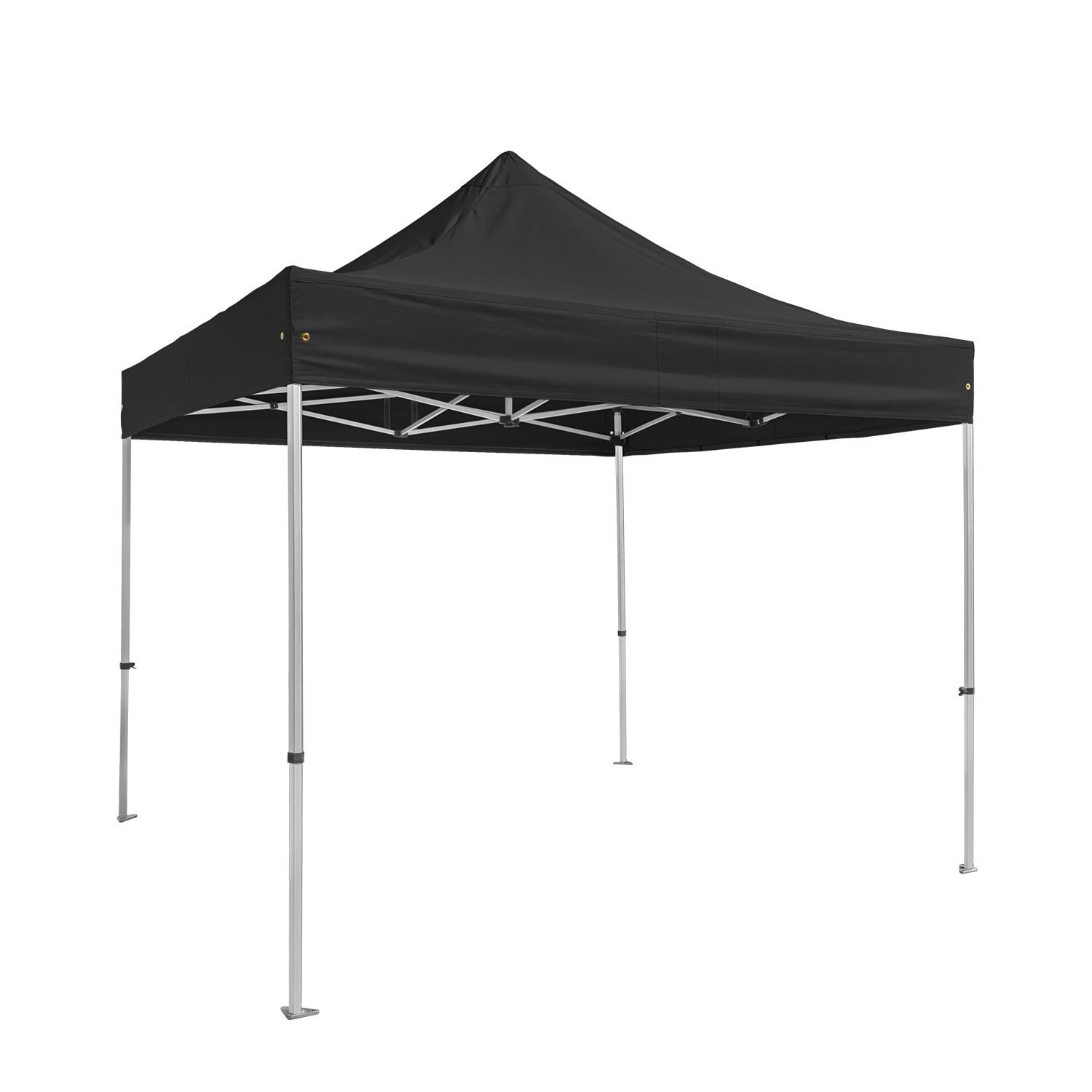Pro 3x3 Aluminium Pop-Up Tent Black