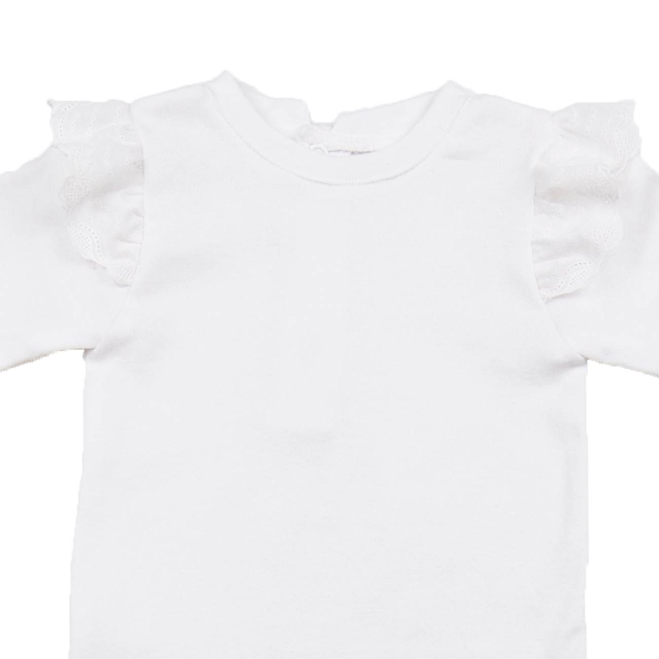 Body with inside plush long sleeve with elastic and english | FS Baby