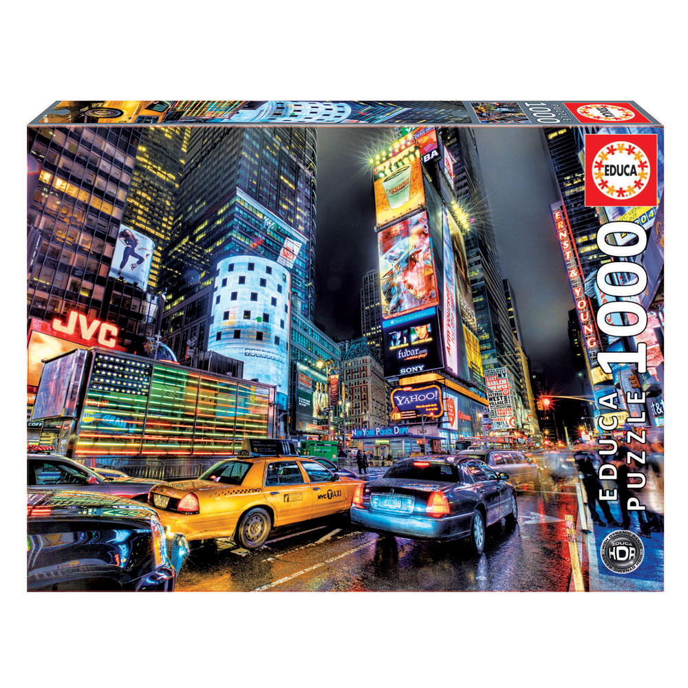 Puzzle 1000 Time Square Nova Iorque